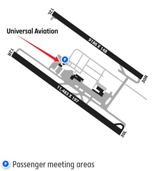 Universal Aviation Cancun — operator location image