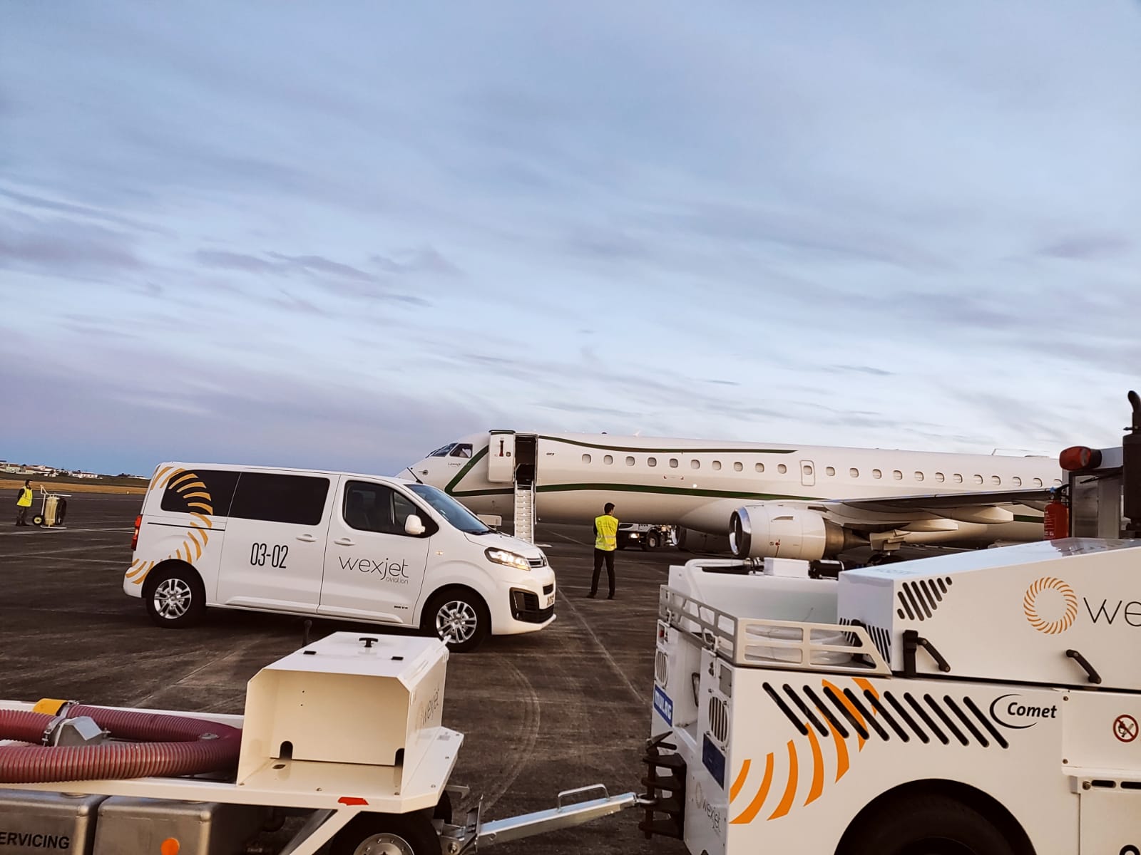 Wexjet Aviation - LPAZ/SMA — operator location image