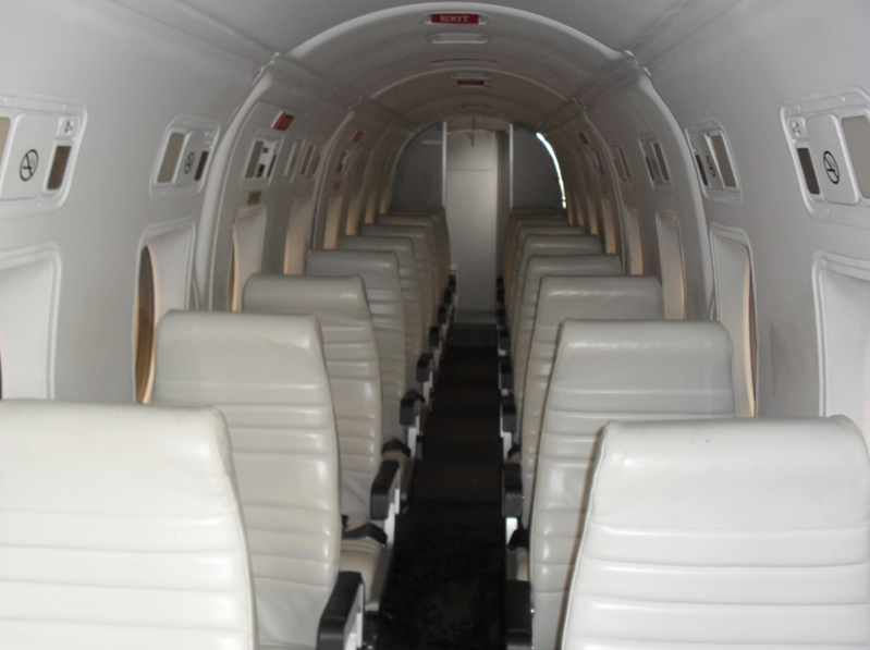 Partner aircraft Beechcraft 1900D.
