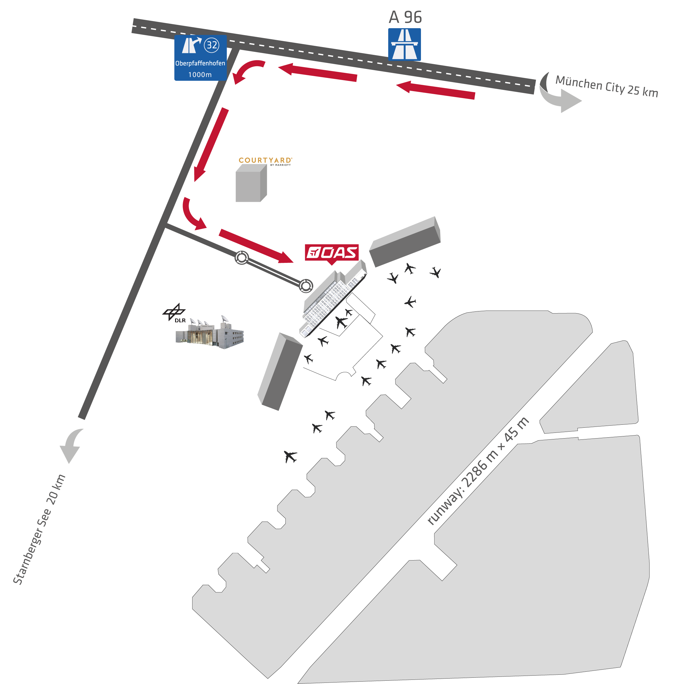 Oberpfaffenhofen Aviation Service FBO — operator location image