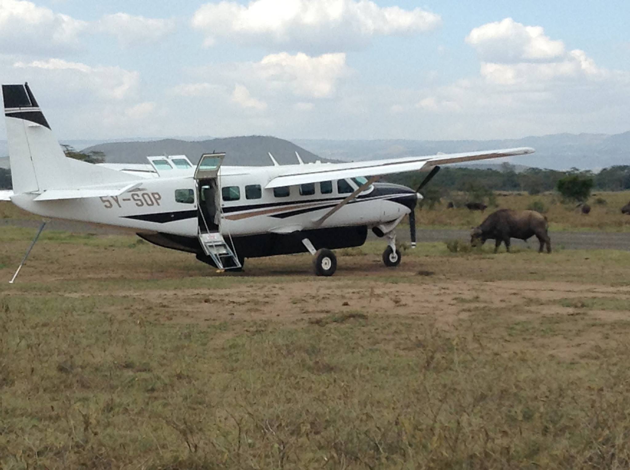 Partner aircraft Cessna 208B Grand Caravan.