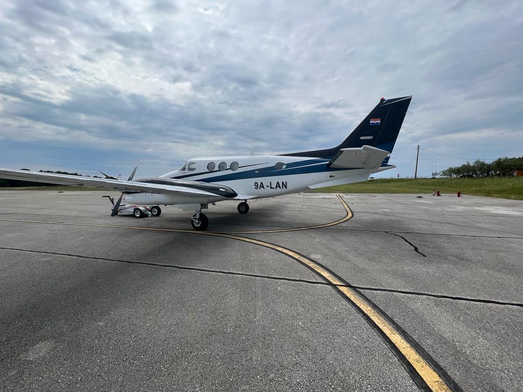 9A-LAN aircraft