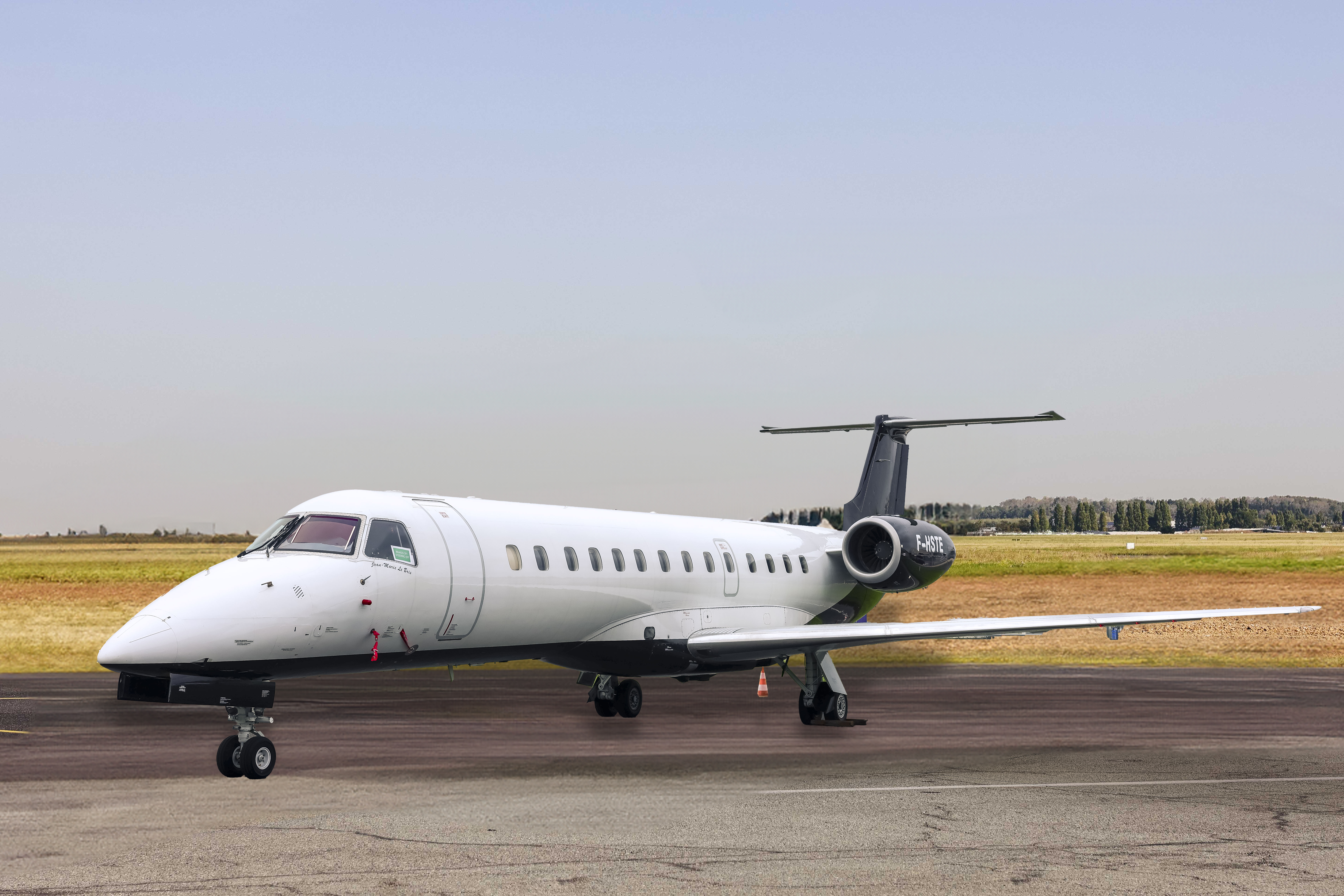 Partner aircraft Embraer 135ER.