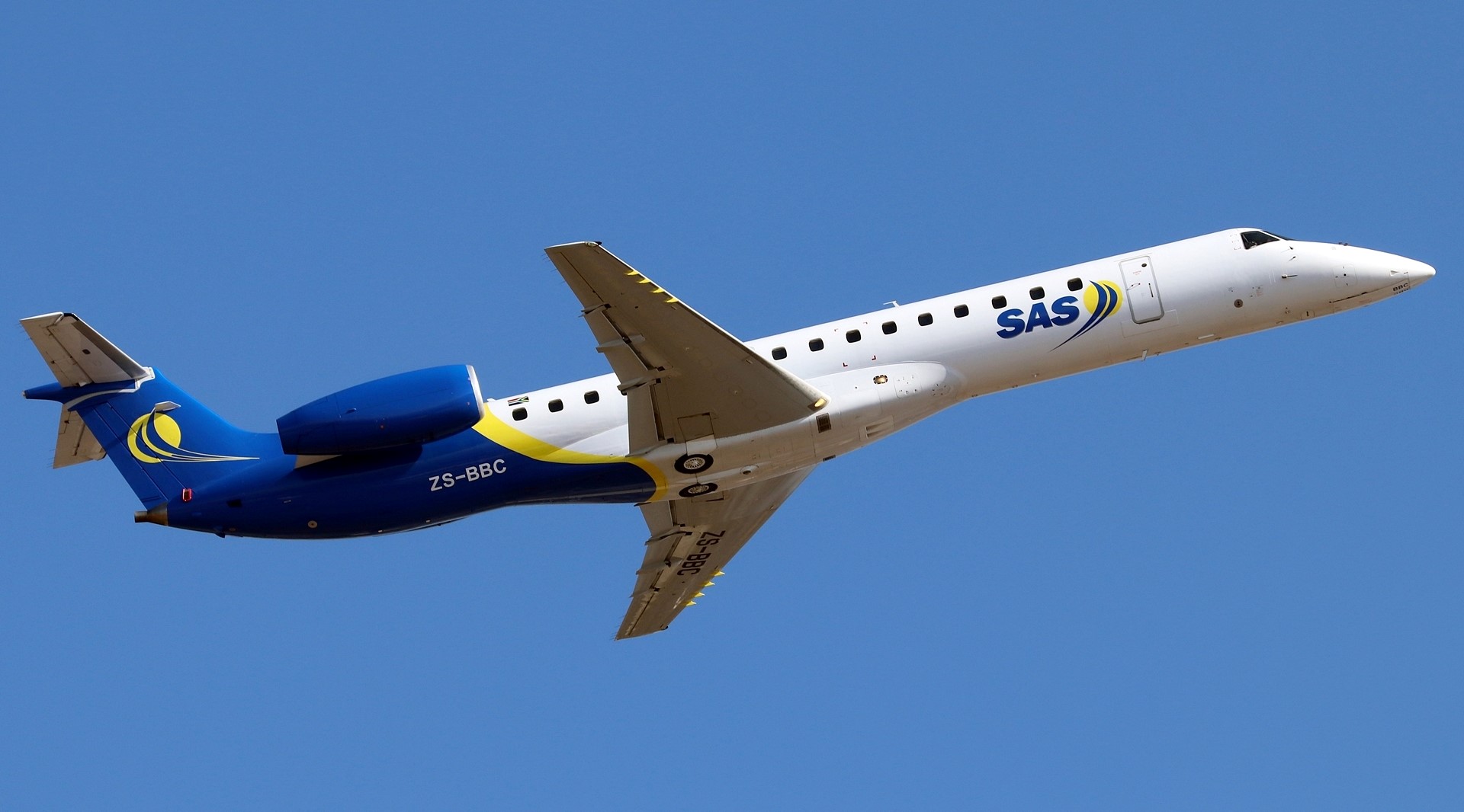 Partner aircraft Embraer 145LR.