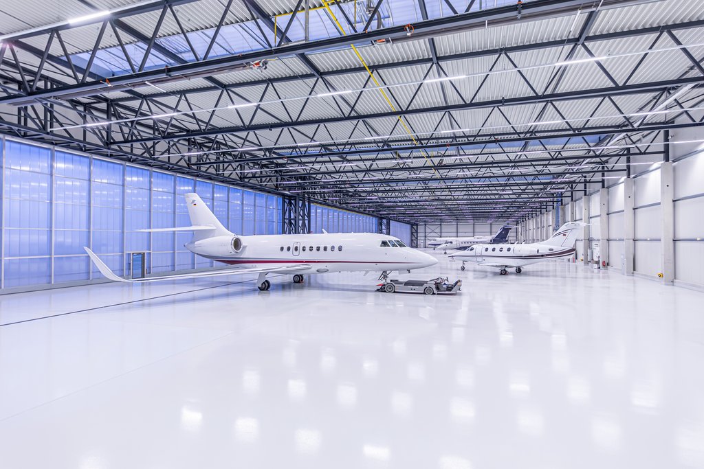 Aéronef partenaire Falcon 2000EX.