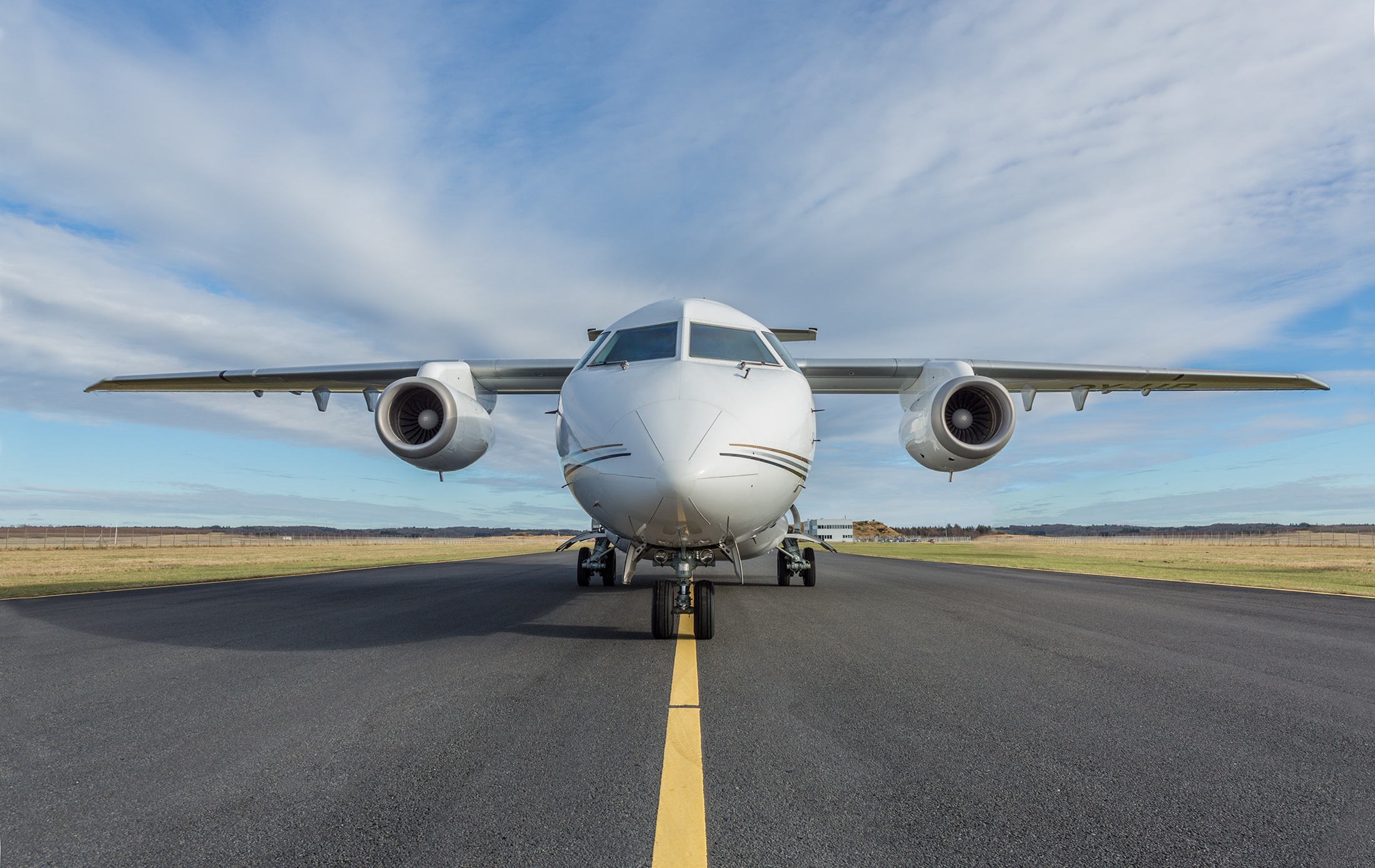 Partner aircraft Dornier 328 Jet.