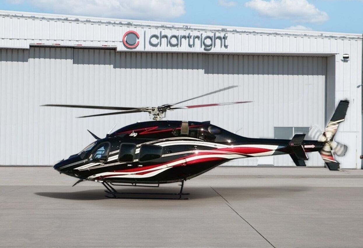 Partner aircraft Bell 429.