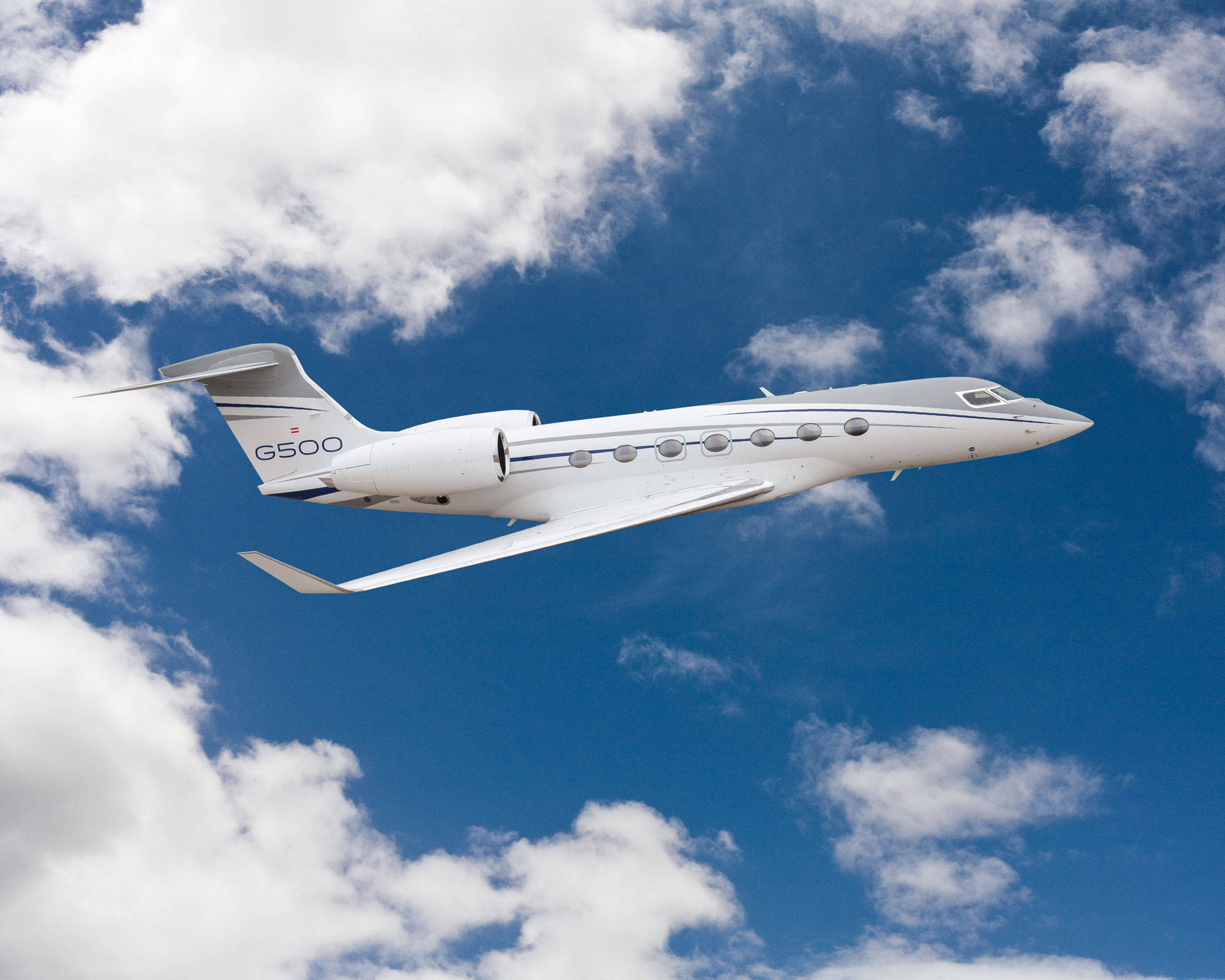 Aéronef partenaire Gulfstream GVII-G500.