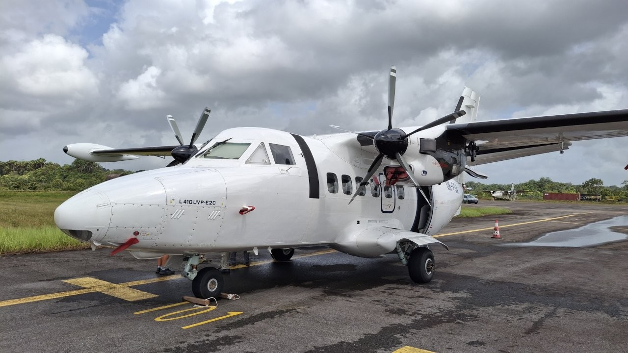 Partner aircraft Let L-410.
