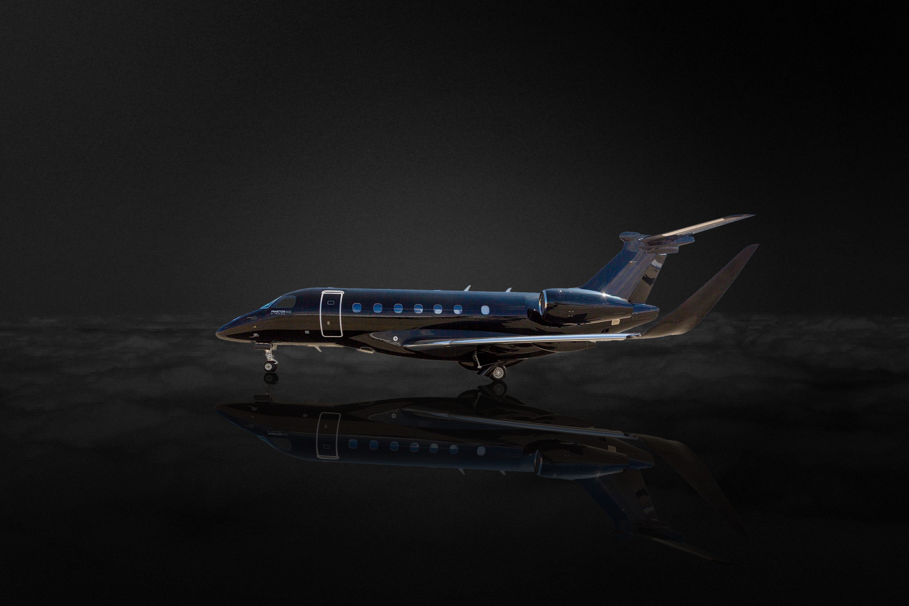 Partner aircraft Embraer Praetor 600.
