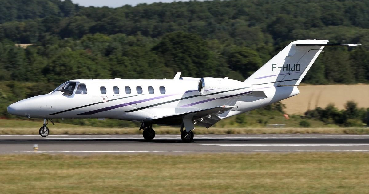 F-HIJD Cessna Citation CJ2+ - Barnes Ixair owned by S/N 525A