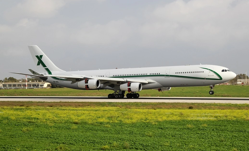 9H-BIG Airbus A340-300 - AirX Charter, Ltd. owned by S/N 374