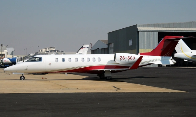 ZS-SGU Learjet 45 - Comair Flight Services CFS owned by S/N 45-365