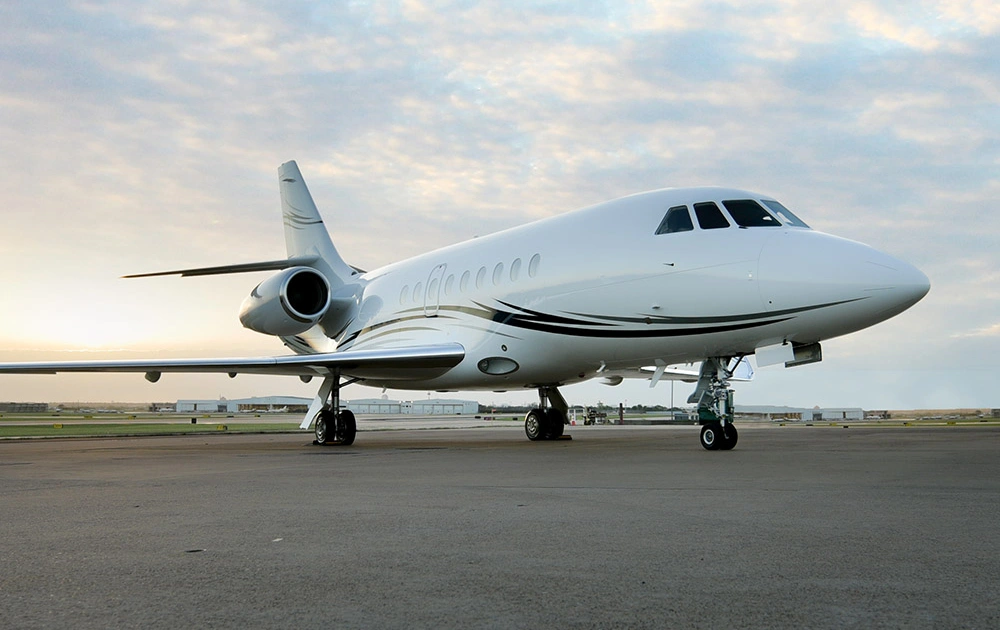 N707MT Falcon 2000LX - Solairus Aviation owned by S/N 57