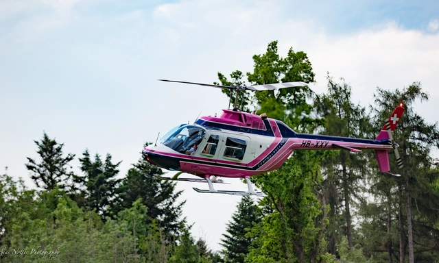HB-XXY Bell 206 - CHG Central Helicopter Services AG owned by S/N 4131