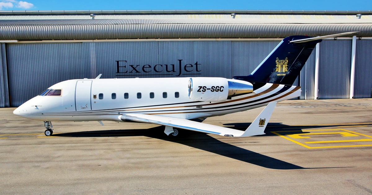 ZS-SGC Challenger 601 - Luxaviation owned by S/N 5070