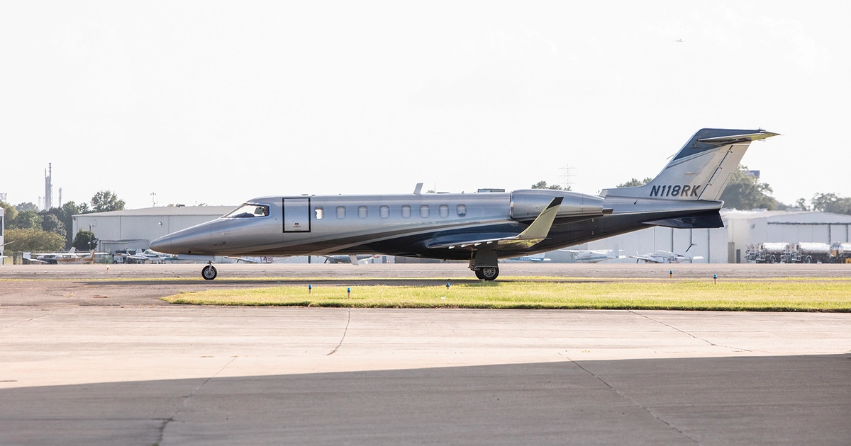 N118RK Learjet 45 - BTR Air Charter owned by S/N 296