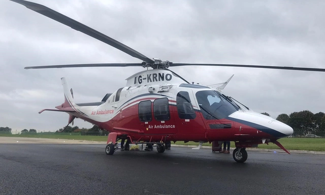 ZT-RAG Agusta AW109SP Grand New - Luxaviation owned by S/N 22371