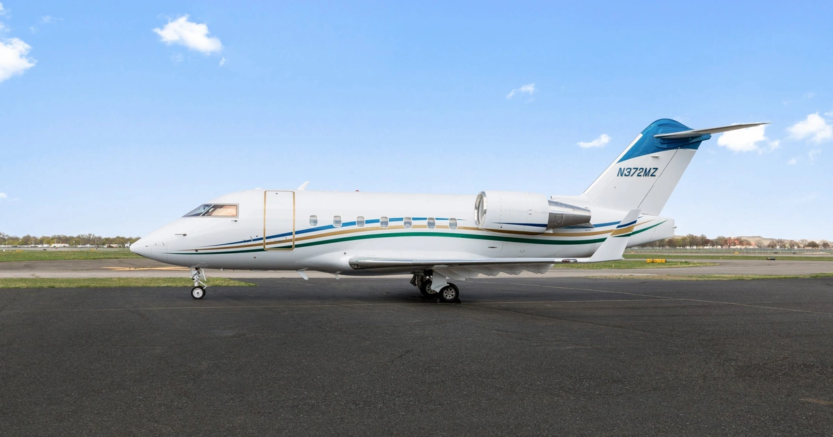 N372MZ Challenger 604 - Ventura Air Services owned by S/N 5372