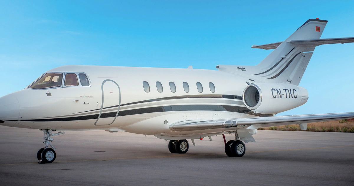 CN-TKC Hawker 850XP - Air Ocean Maroc owned by S/N 258670