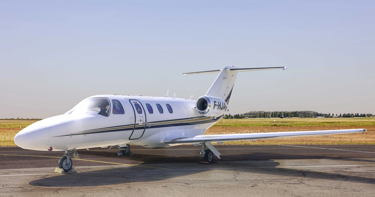 F-HJAV Cessna Citation CJ1 - Valljet Airline owned by S/N 525-0473