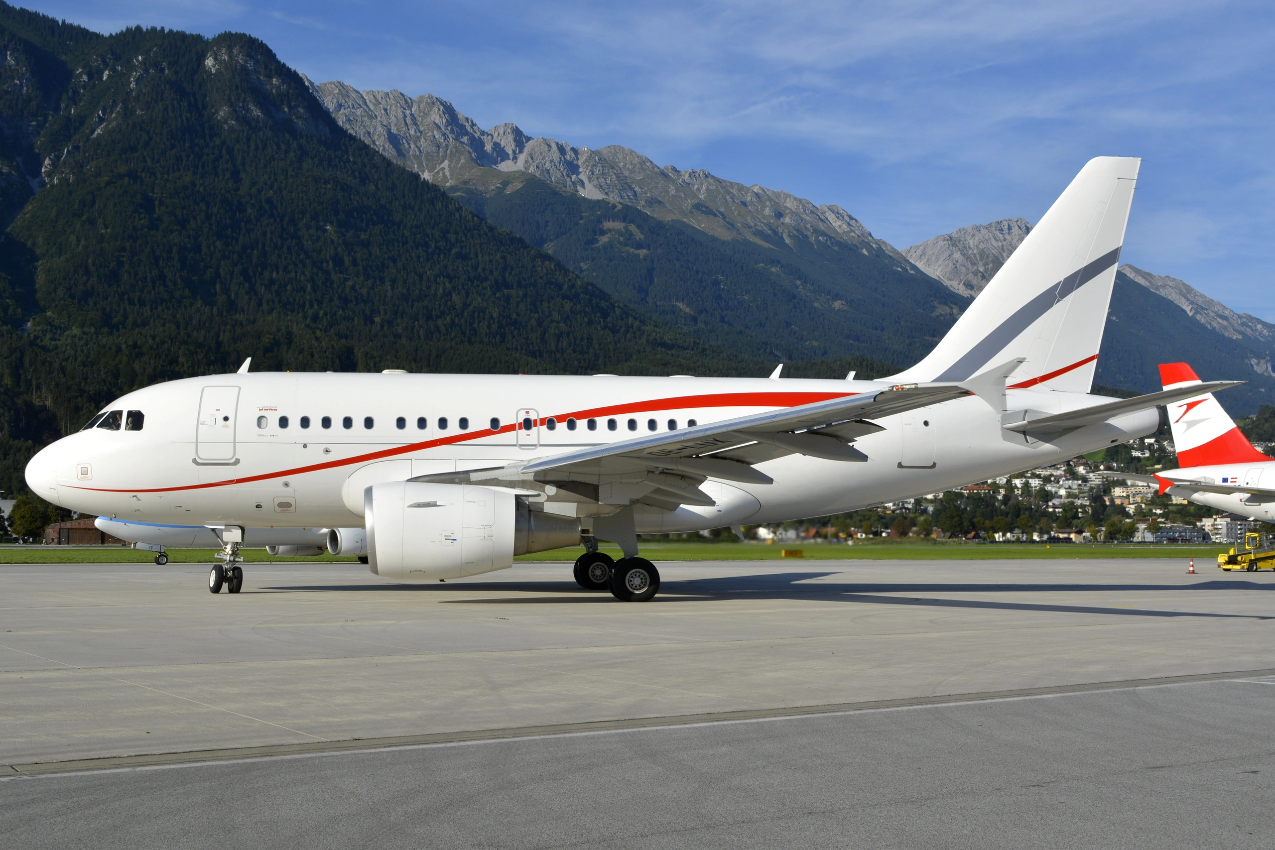 LX-LTI Airbus A318 Elite - Global Jet owned by S/N 4169