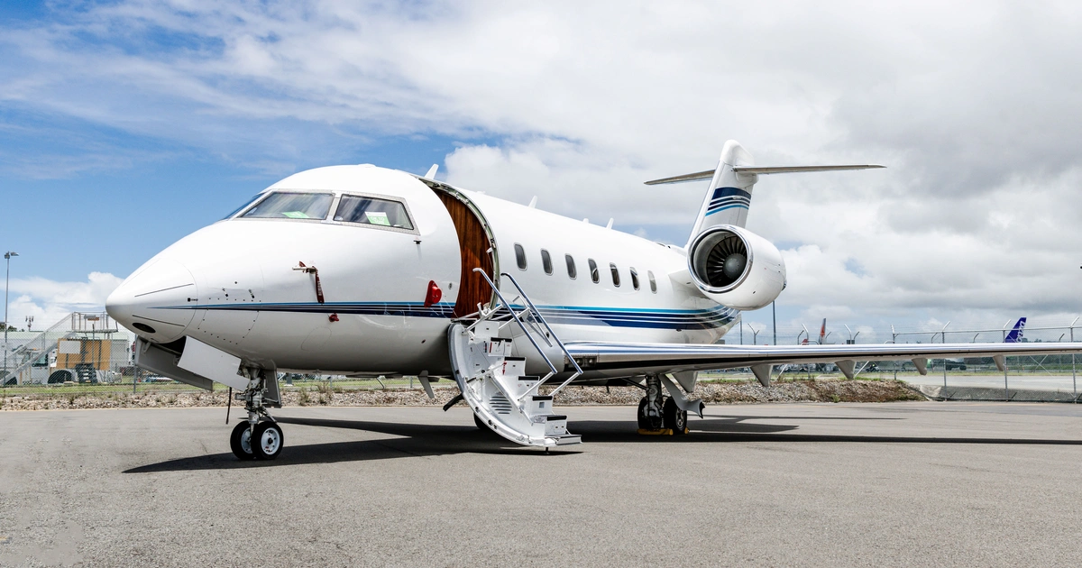 VH-XPA Challenger 604 - Global Jet International owned by S/N 5385