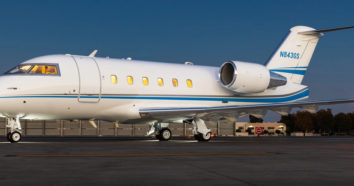 N843GS Challenger 601 - Worldwide Jet Charter, Inc. owned by S/N 5184