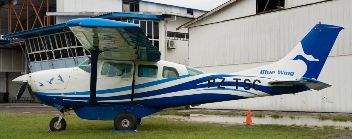 PZ-TSC Cessna 206 - Blue Wing Airlines owned by S/N U20605917