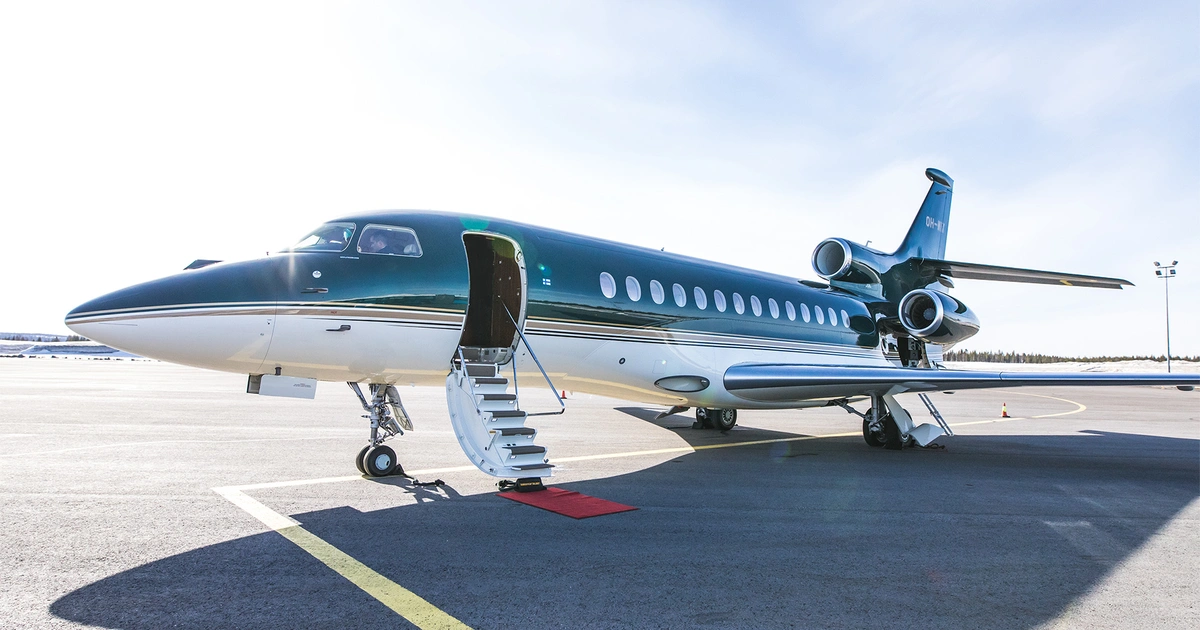 OH-WIX Falcon 7X - Jetflite OY owned by S/N 231