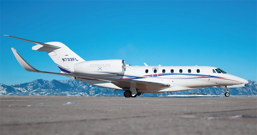 N733FL Cessna Citation X - Baker Aviation, LLC owned by S/N 750-0027