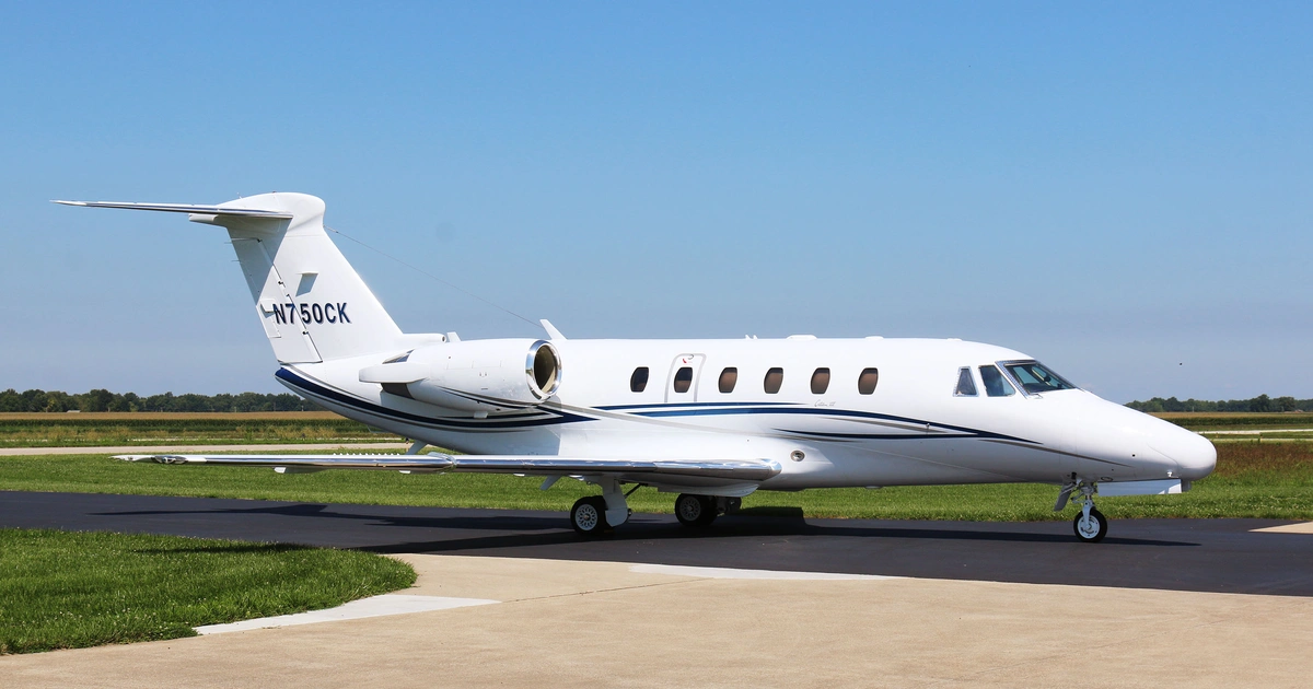 N750CK Cessna Citation VII - MN Aviation owned by S/N 650-7015