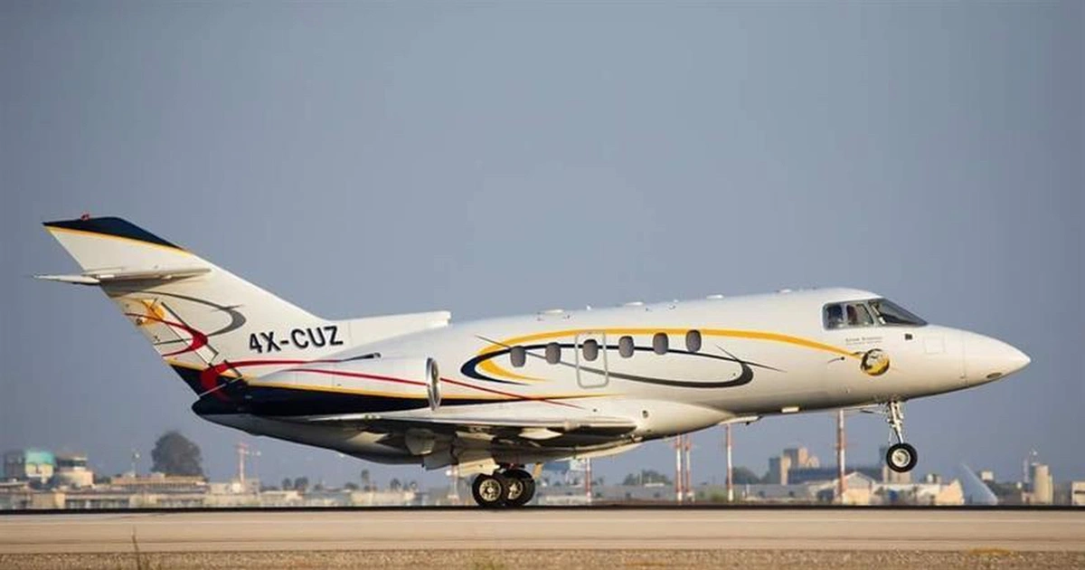 4X-CUZ Hawker 800XP - Arrow Aviation Israel owned by S/N 258514