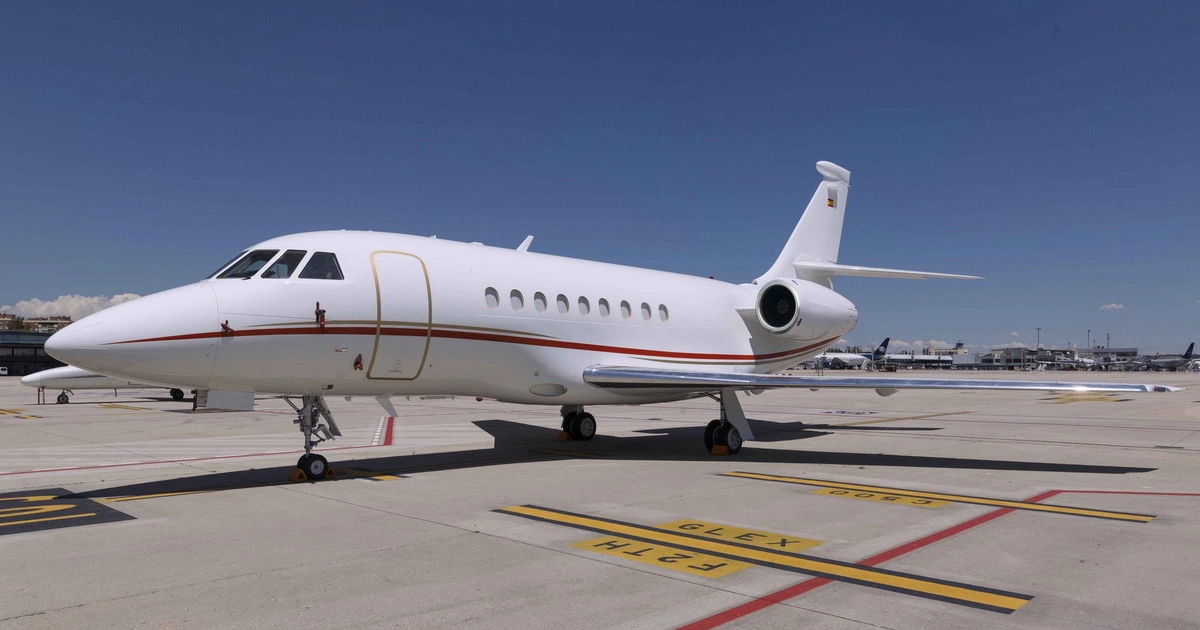 Private 『J』 EC-HYI Falcon 2000 - Gestair owned by S/N 150